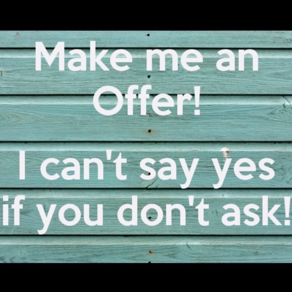 ☀️ MAKE AN OFFER ☀️
